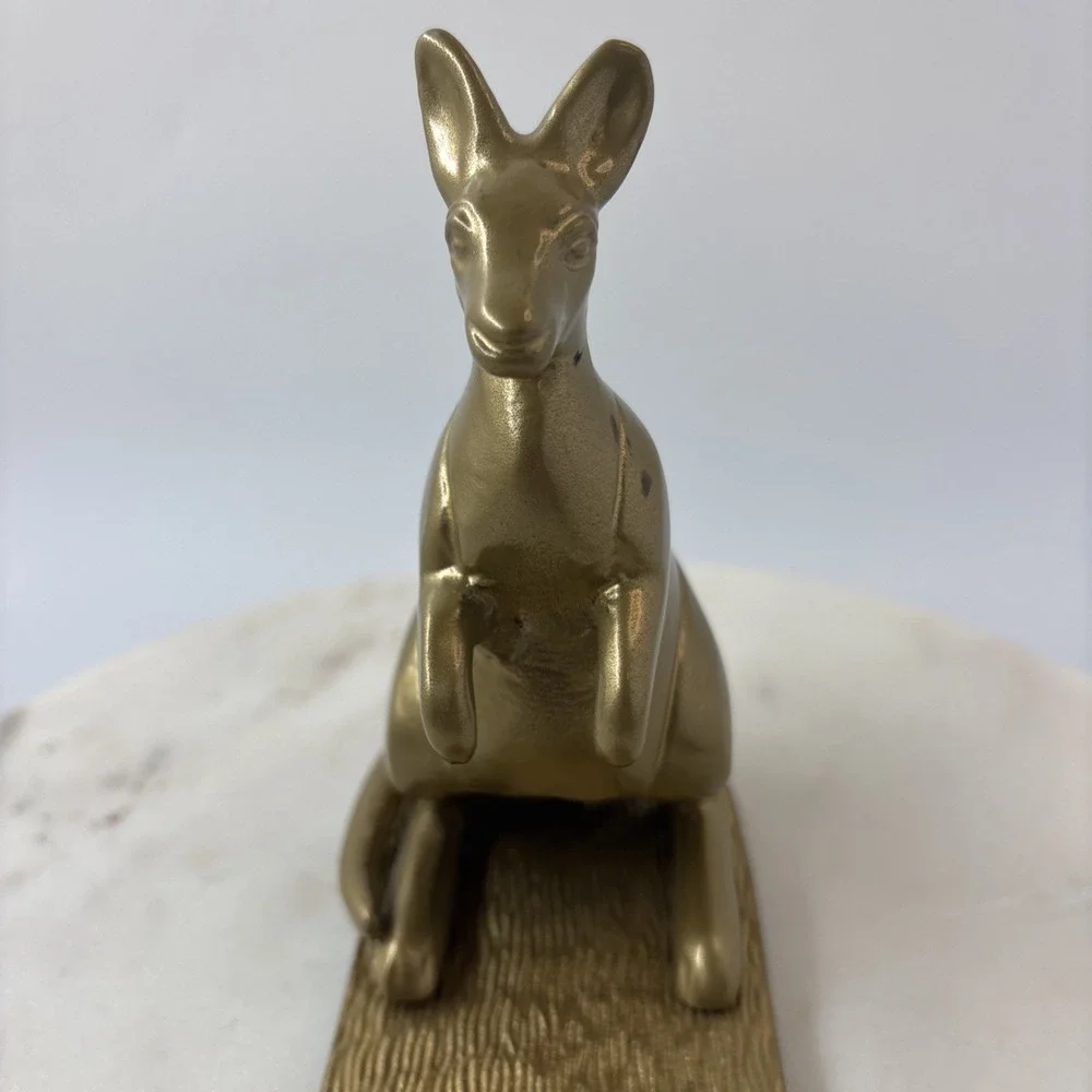 Brass IKEA Markniva Kangaroo Brass-colored Tea Light Candle Holder